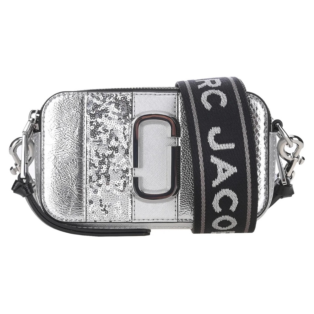 Authentic LIMITED EDITION Marc Jacobs The Snapshot Metallic Crossbody Bag